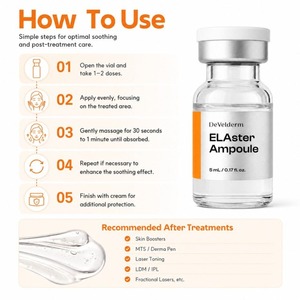 Ampolla de belleza coreana PDRN 5mL, esencia reparadora, hidratante, refrescante, potenciador de hidratación, esencia para la piel, suero terapéutico para la piel - Product Image 5
