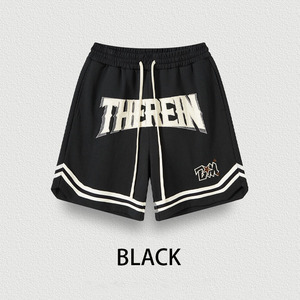 Shorts imprimés marron, style décontracté streetwear, légers, pour l'été et la plage, taille élastique, coupe confortable et décontractée, style tendance - Product Image 5