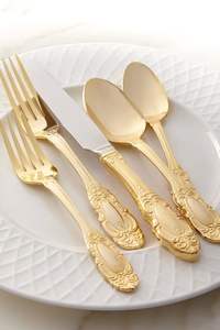 Couverts raffinés et modernes, conçus pour des dîners de luxe, des tables élégantes, des réceptions haut de gamme et des repas quotidiens raffinés. - Product Image 3