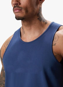 New Arrival Cotton Custom Fitness Sleeveless <b>Men</b> Tank Top Plus Size Oversized Casual Summer Knitted Breathable with embroidery - Product Image 5