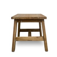 Table en teck pliable de 35 cm, design minimaliste, gonflable, écologique, pour salon