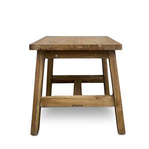 Mesa de Madera de Teca Plegable de Diseño Minimalista de 35 cm, Ecológica para Sala de Estar - Product Image 3