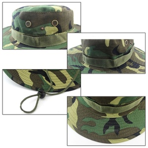 Chapeau Bob Unisexe Pliable en Jean Personnalisé à Bord Large Uni avec Broderie 3D pour l'Extérieur, Quatre Saisons, Protection Solaire, Pêche et Usage Quotidien - Product Image 4