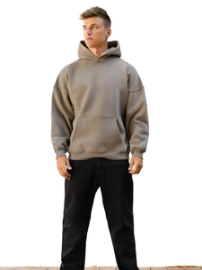 Sweat-shirts à capuche décontractés pour hommes, tissu respirant, design surdimensionné avec coupe décontractée pour un usage quotidien, sweat-shirts pour hommes - Product Image 4