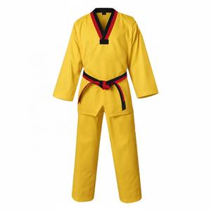 Uniforme de Taekwondo OEM Cómodo con Cuello en V, Alta Calidad y Bajo Precio para Niños y Adultos - Product Image 4