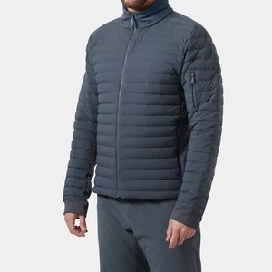 Wholesale Bomber <b>Jackets</b> ODM Custom Unisex Stand Collar Winter Coat Cotton Fabric Casual Outdoor <b>Warm</b> Puffer <b>Jackets</b> Windbreaker - Product Image 4