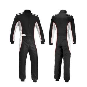 Combinaison de karting noire personnalisée pour adultes - Combinaison de course automobile professionnelle avec logo personnalisé, coupe confortable et utilisable en toutes saisons - Product Image 6