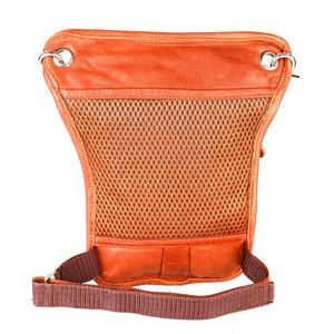 Sac de cuisse vintage de qualité supérieure en cuir véritable avec sangle réglable LLB-0095 de taille de hanche cadeau de Noël parfait - Product Image 6