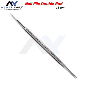 Lime à ongles incarnés professionnelle double face en acier inoxydable de haute qualité, nouveau design pour une manucure de précision, idéale pour les salons. - Product Image 4
