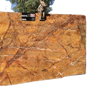 <b>Top</b> Grade Polished Rainforest Gold <b>Marble</b> Slabs Countertops High Strength Modern Design for Villas Exported India Vinayak - Product Image 5