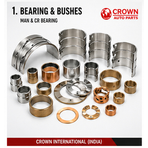 Buje de motor compatible con el tractor Mahindra Yuvraj 215 NXT, piezas de repuesto para motor diésel OEM B1334A, listo para instalar. - Product Image 1