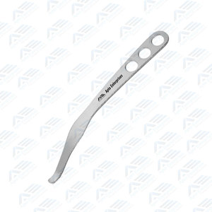 Hoja de 10,75 pulgadas de ancho, 24 Mm, palanca de hueso Hohmann, palanca de hueso Hohmann, punta redonda ancha, herramienta de elevación pélvica de 27,5 Cm - Product Image 2