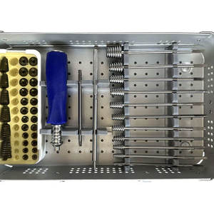 Kit de Instrumentos Quirúrgicos Ortopédicos Subtalar, Juego de Instrumentos Quirúrgicos para Pie y Tobillo de Acero Inoxidable con Certificación CE de Grip Surgical - Product Image 3