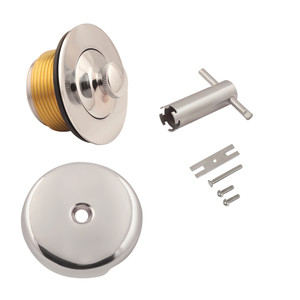 Durable Bathtub <b>Drain</b> Conversion Kit Single Hole Overflow Face Plate Set And Tool OEM Wholesale Bath Hardware Supply - Product Image 3