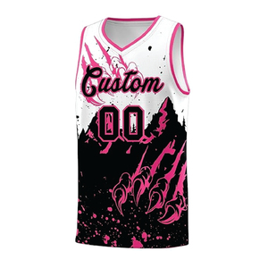Uniforme de basket-ball personnalisé de haute qualité avec un design unique, impression par sublimation personnalisée - Product Image 2