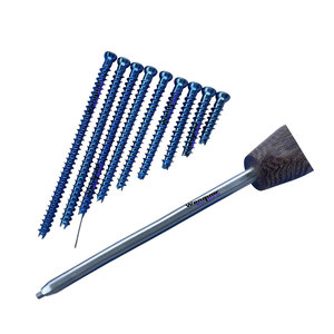 Premium 4.5mm Cortical Bone <b>Screw</b> <b>Set</b> Self-Tapping Titanium Grade 5, 140 Pieces Surgical Kit - Product Image 1