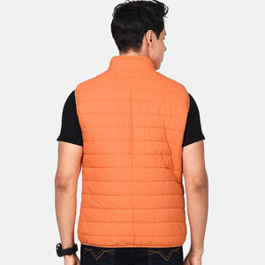 Nouvelle Arrivée 2026 – Gilet matelassé sans manches personnalisé avec logo, grande taille, pour homme, avec capuche, en duvet, pour l'hiver - Product Image 4