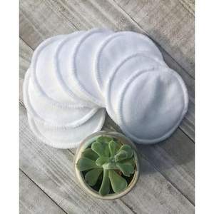 Paquete de 5 Discos de Algodón Redondos Reutilizables para Uso Facial - Product Image 3