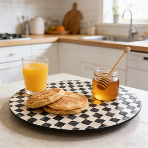Moderna Bandeja Giratoria Redonda de Nácar Lazy Susan para Cocina, Precio al por Mayor desde Vietnam - Product Image 3