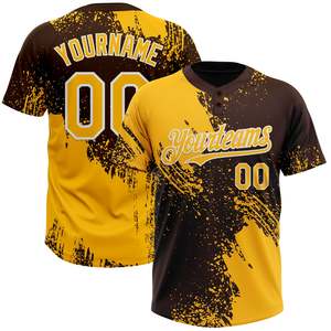 Camiseta de Béisbol Personalizada con Impresión por Transferencia de Calor de Yourteams Splendid Apparel, Unisex, Manga Corta, Absorbe la Humedad, 100% Poliéster - Product Image 2