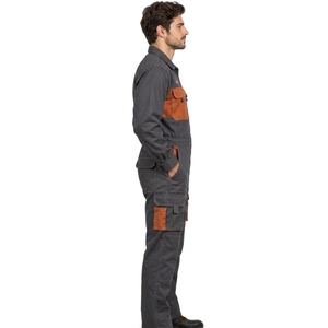 Overol de Seguridad Personalizado, Ropa de Trabajo Industrial con Tiras Reflectantes, Tela Resistente, Ajuste Cómodo, Bolsillos Utilitarios, Ropa de Construcción - Product Image 3