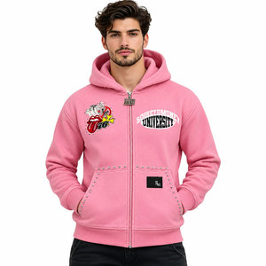 Luxury Style Outdoor Wear Basic Design Men <b>Hoodie</b> Long Sleeve Basic Cotton Blended <b>Cool</b> Weather <b>Hoodie</b> For Men - Product Image 2