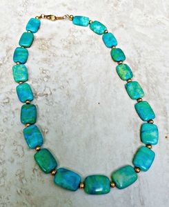 Collar de Resina de Moda Personalizado de Alta Calidad para Mujeres y Niñas, Cadena de Cuentas Geométricas, Joyería Artesanal, Venta Caliente - Product Image 3