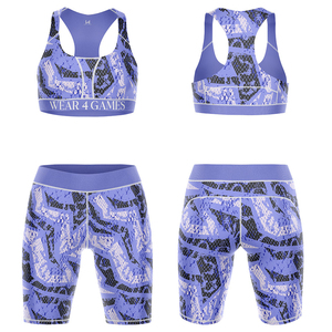Ensemble de fitness pour femmes très vendu, ensemble 2 pièces soutien-gorge et short pour femmes, vêtements de fitness sans couture, ensemble short de yoga 2026 - Product Image 4