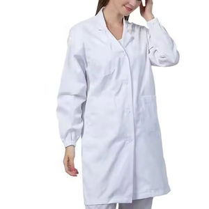 Batas Médicas Personalizables Unisex de Alta Calidad, Uniformes de Hospital, Algodón, Venta al Por Mayor OEM - Product Image 5