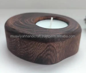 Bougeoir en bois de qualité supérieure Décoration intérieure durable et moderne à bas prix Agate par Muawiyah Handicraft - Product Image 6