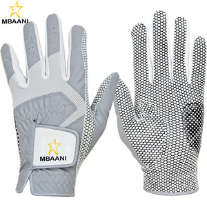 Gant de golf pour homme à porter sur la main gauche, antidérapant, avec silicone pour une meilleure adhérence, en cuir synthétique, polyuréthane durable, toutes saisons - Product Image 2