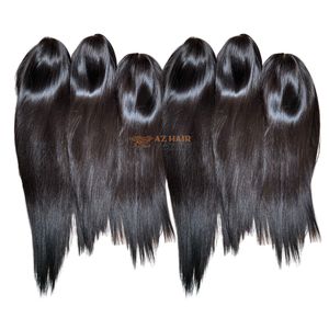 Perruques lisses 2x6 en cheveux vietnamiens bruts, cuticules alignées, sans colle, taille de bonnet personnalisable, prix de gros direct usine - Product Image 1