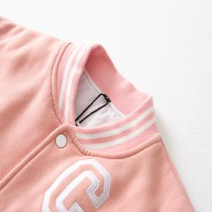 Custom Logo Embroidery College Baseball Uniform Unisex Letterman Sport Hoodies Men Varsity Jacket - Product Image 6