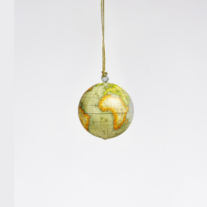 Base de Madera para Globo Terráqueo, Color Verde Claro, 8 Pulgadas, para Escritorio y Mesa, Globo Terráqueo de Estilo Clásico, Color Verde Medio - Product Image 6