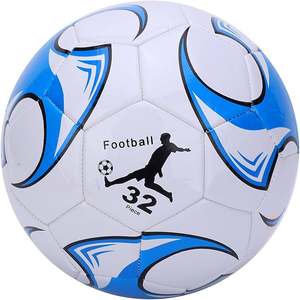 Ballon de football en cuir artificiel OEM en gros pour adolescents, filles et débutants – Logo et taille personnalisables - Product Image 1