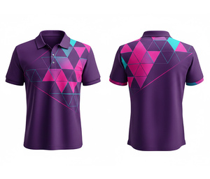Custom Team Wear Full Sublimation Polo Shirt Durable Stitching for Men Women Youth Quick-Dry Dry-Fit Active Polo - Product Image 2