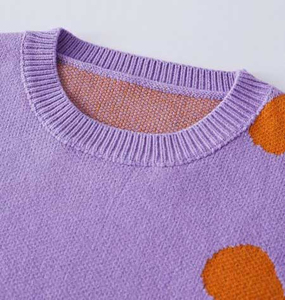 Pull-over Col Rond Respirant Épais et Chaud Anti-boulochage en Nylon/Acrylique, Esthétique Vintage Ample pour Femme, Idéal Automne et Extérieur - Product Image 6