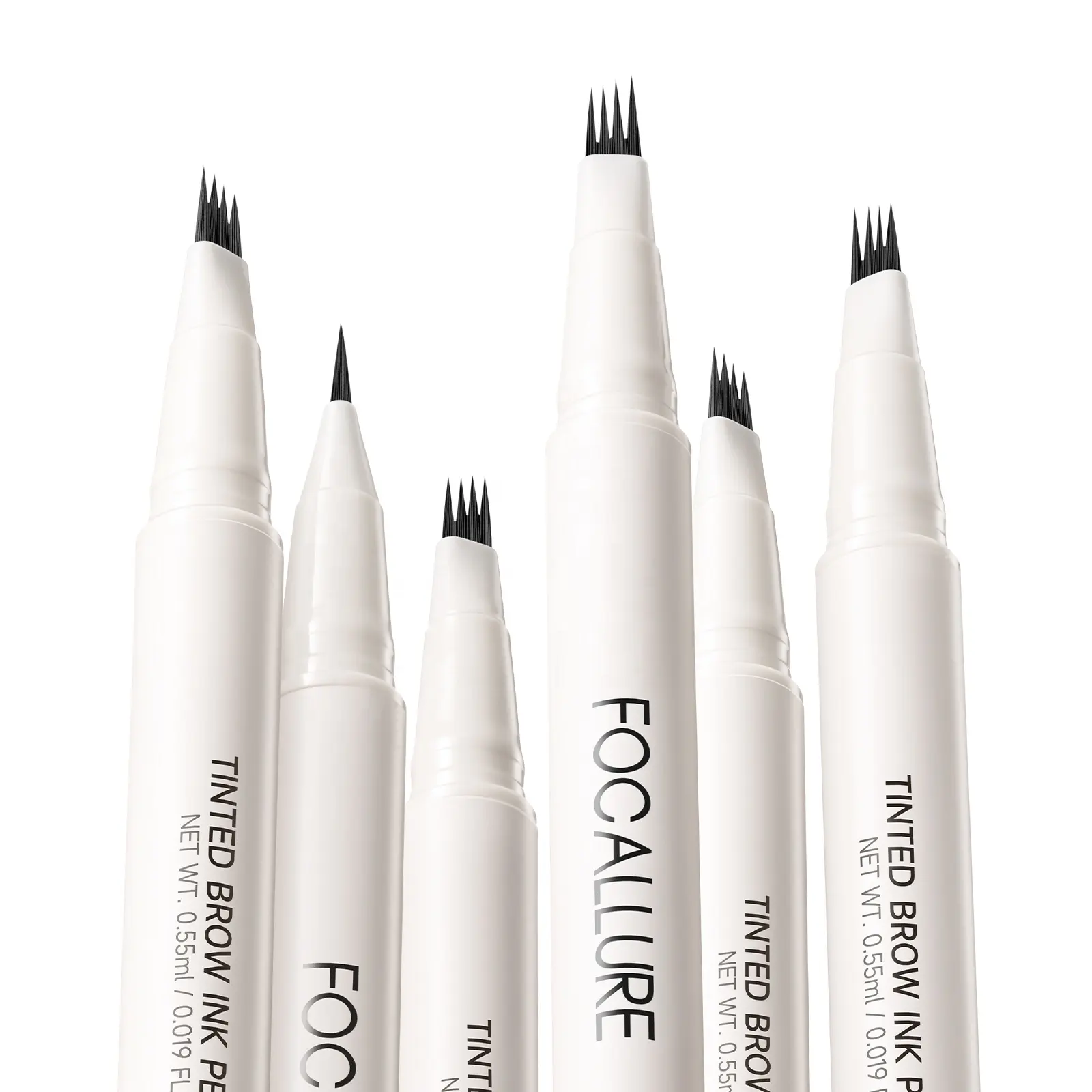 FOCALLURE FA161cosmetics eyebrows pencil 4 tipped precise brow pen create hair like authentic eyebrows