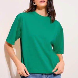 Colección de Verano, Camisetas de Manga Corta con Cuello en V de Secado Rápido y Alto Rendimiento para Mujer, Camiseta de Poliéster Personalizada de Alta Calidad - Product Image 6