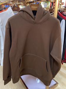 KAISORN West Coast Baggy Rap Hiphop Style Fleece-Lined Double-Layer Heavyweight Hoodie Streetwear Essential new - Product Image 4