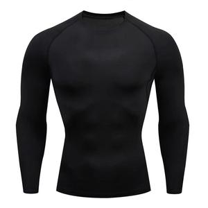 Men's Long Sleeve <b>Compression</b> Base Layer Shirt Quick-Dry Moisture-Wicking Tight Fit Gym Sports Top Wholesale OEM - Product Image 6