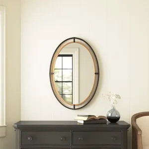 Arte de Pared Metálico Moderno y Lujoso Hecho a Mano con Acabado Texturizado, Escultura de Pared Redonda de Metal Moderna de 34.75x24.375 Pulgadas con Diseño de Naturaleza Muerta - Product Image 3