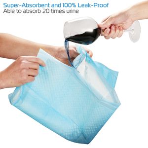 Set di 50 Tappetini Assorbenti per Addestramento Cani 24x18 Pollici, Tappetini per Pipì Cuccioli e Gatti, Accessori Premium per Animali Domestici - Product Image 2