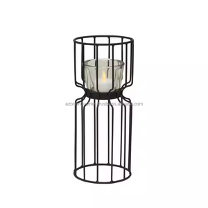 Metal Tabletop Votive <b>Holder</b> Indoor & Outdoor Tealight <b>Candle</b> <b>Holder</b> for Home Hotel Office Wedding Party Decoration - Product Image 2