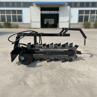 Prix d'usine, profondeur maximale de tranchée 900 mm, trancheuse pour mini-chargeuse compacte