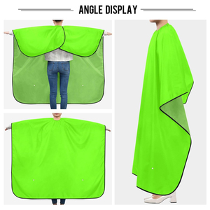 Cape de coiffure imperméable en polyester avec manches, qualité supérieure, vente en gros, ODM, nouvelle arrivée 2026 - Product Image 5
