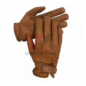 Gants d'équitation d'hiver unisexes de qualité supérieure, imperméables, coupe-vent, en cuir durable, logo personnalisé, gants d'équitation pour hommes et femmes - Product Image 1