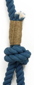 Solid Blue Color Handmade Rope <b>Leashes</b> for Dogs Rope Dog <b>Leash</b> Rope Cute Dog - Product Image 2