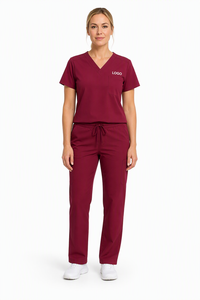 Tenues médicales unisexes en polyester tricoté avec logo personnalisé pour hôpitaux – Vente en gros, Fabricant OEM - Product Image 5