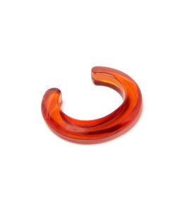 Handmade Classic Women's H a CRAFT <b>Resin</b> Bangles & Bracelets Epoxy <b>Resin</b> Carved Floral Design for Anniversary Occasions - Product Image 3